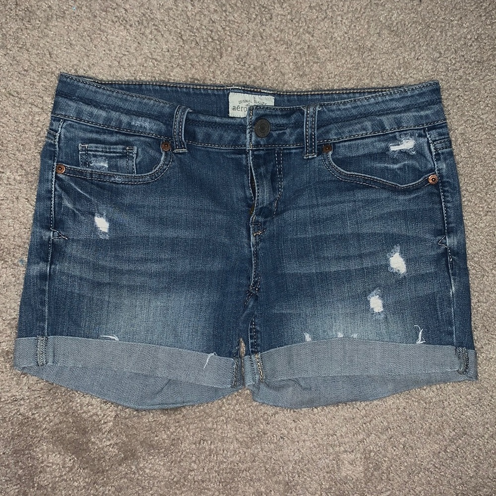 AEROPOSTALE jean shorts size 1/2